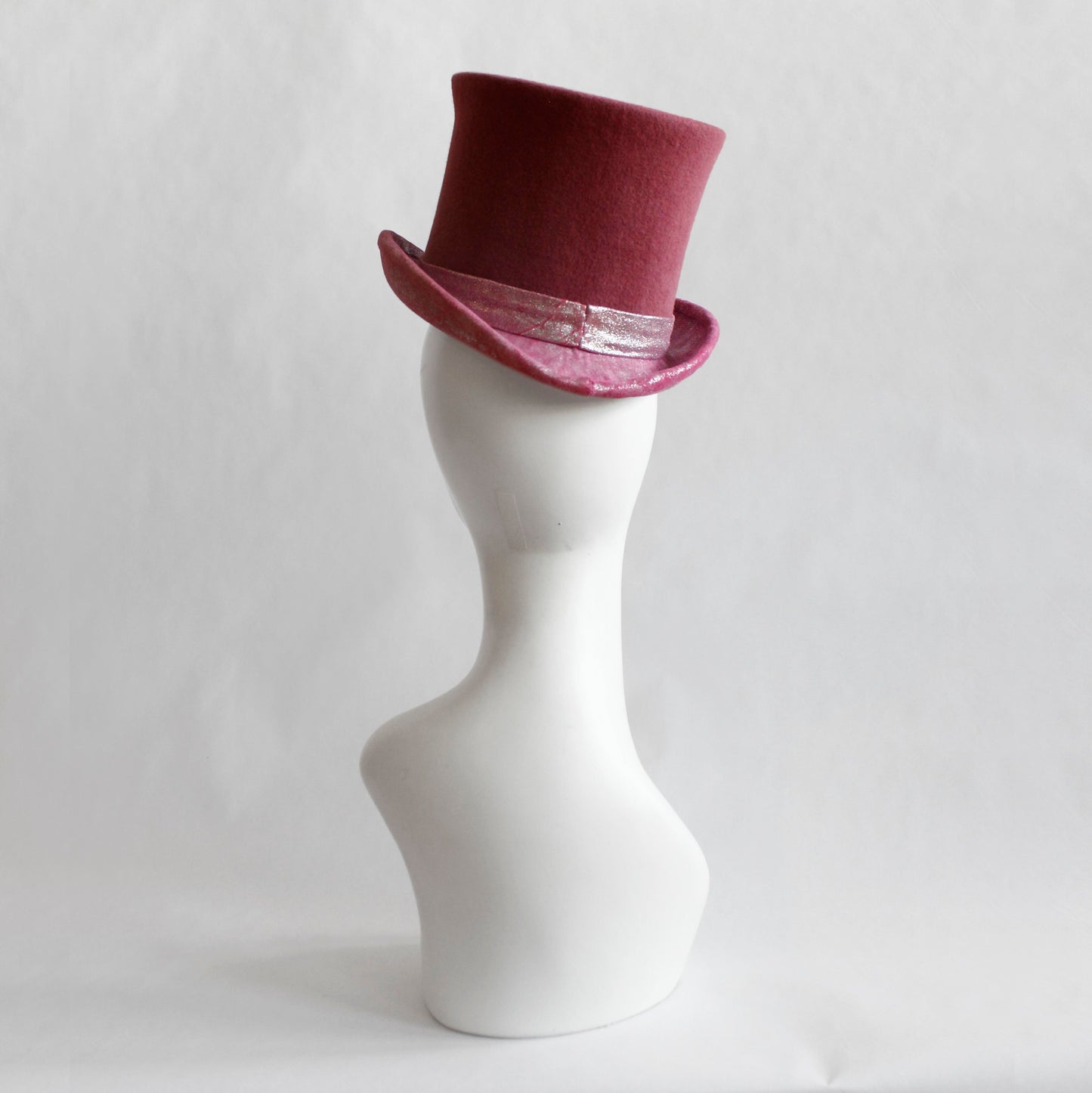 Dusty Rose Top Hat