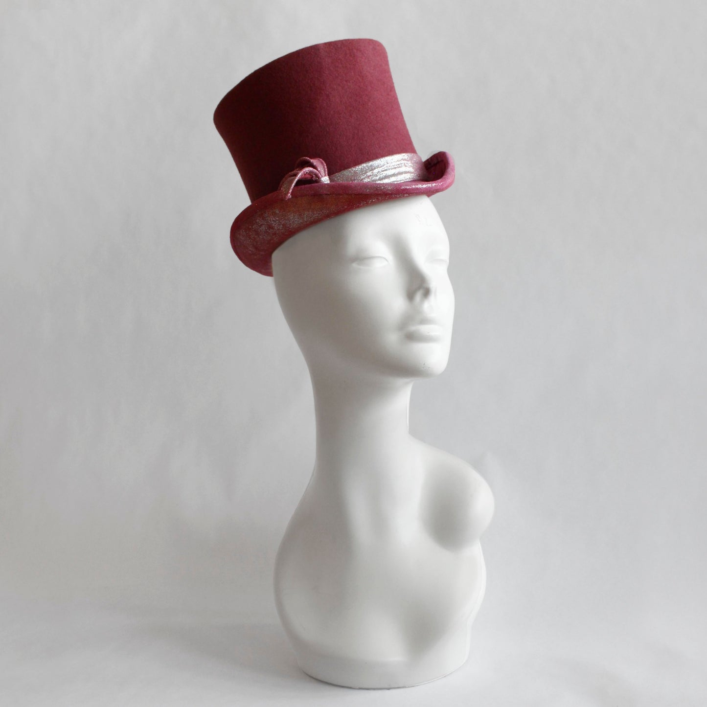 Dusty Rose Top Hat