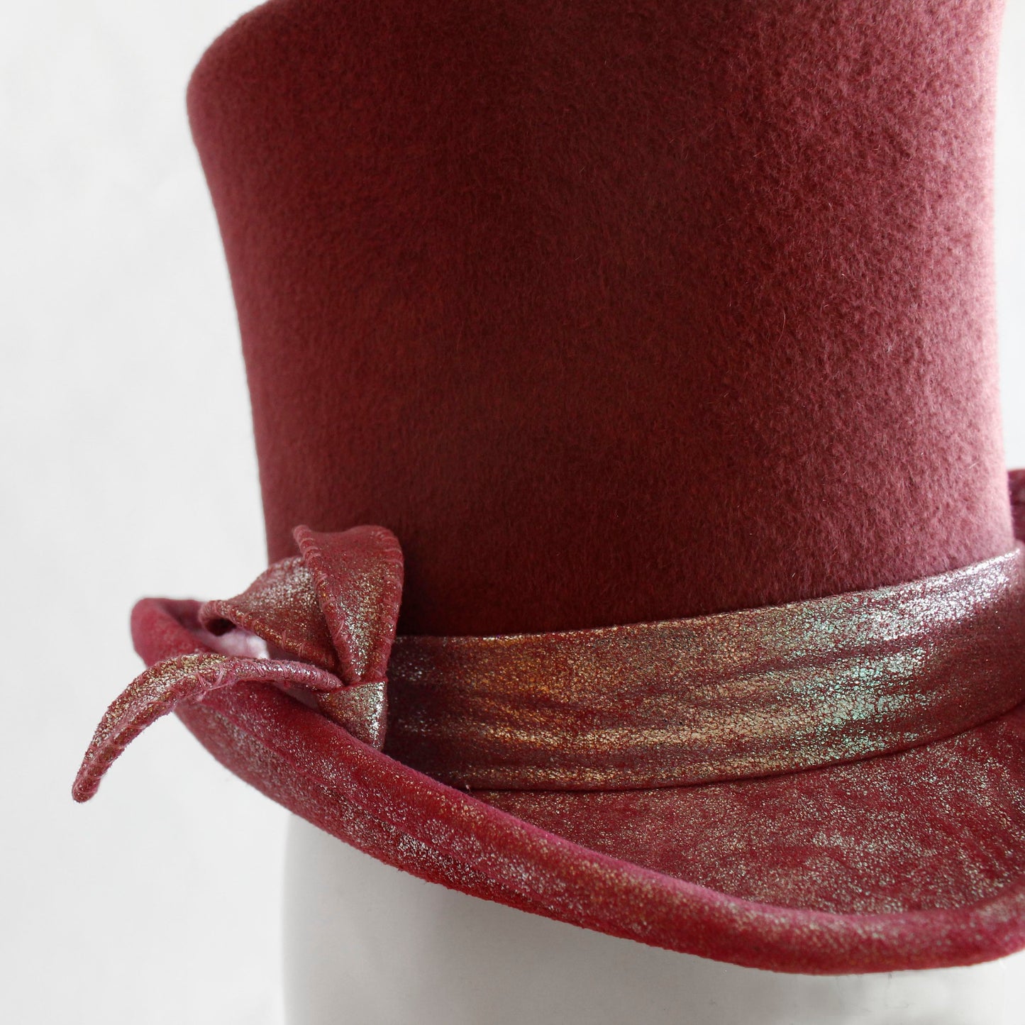 Dusty Rose Top Hat