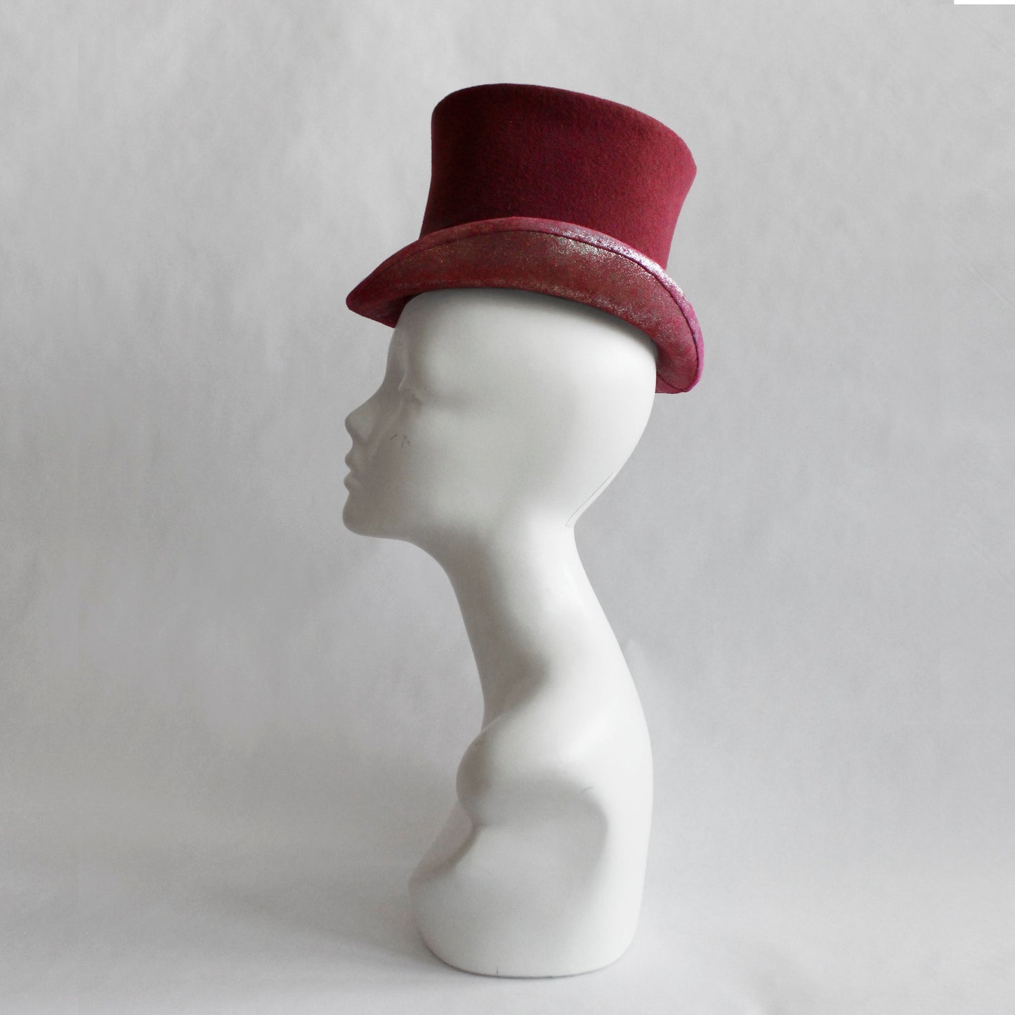 Dusty Rose Top Hat