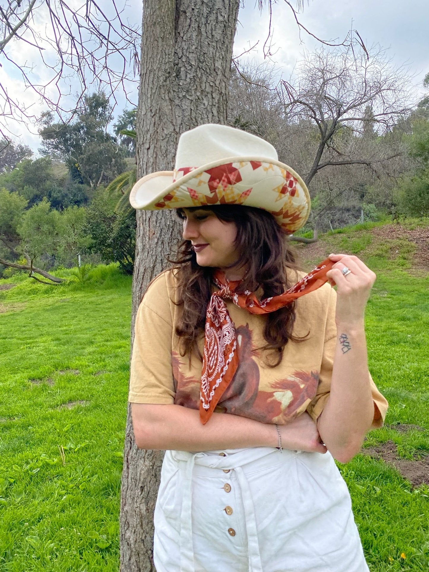 Southwest Puffer Cowboy Hat