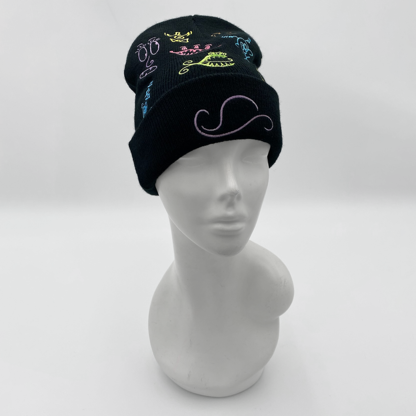 Pastel Doodle Beanie