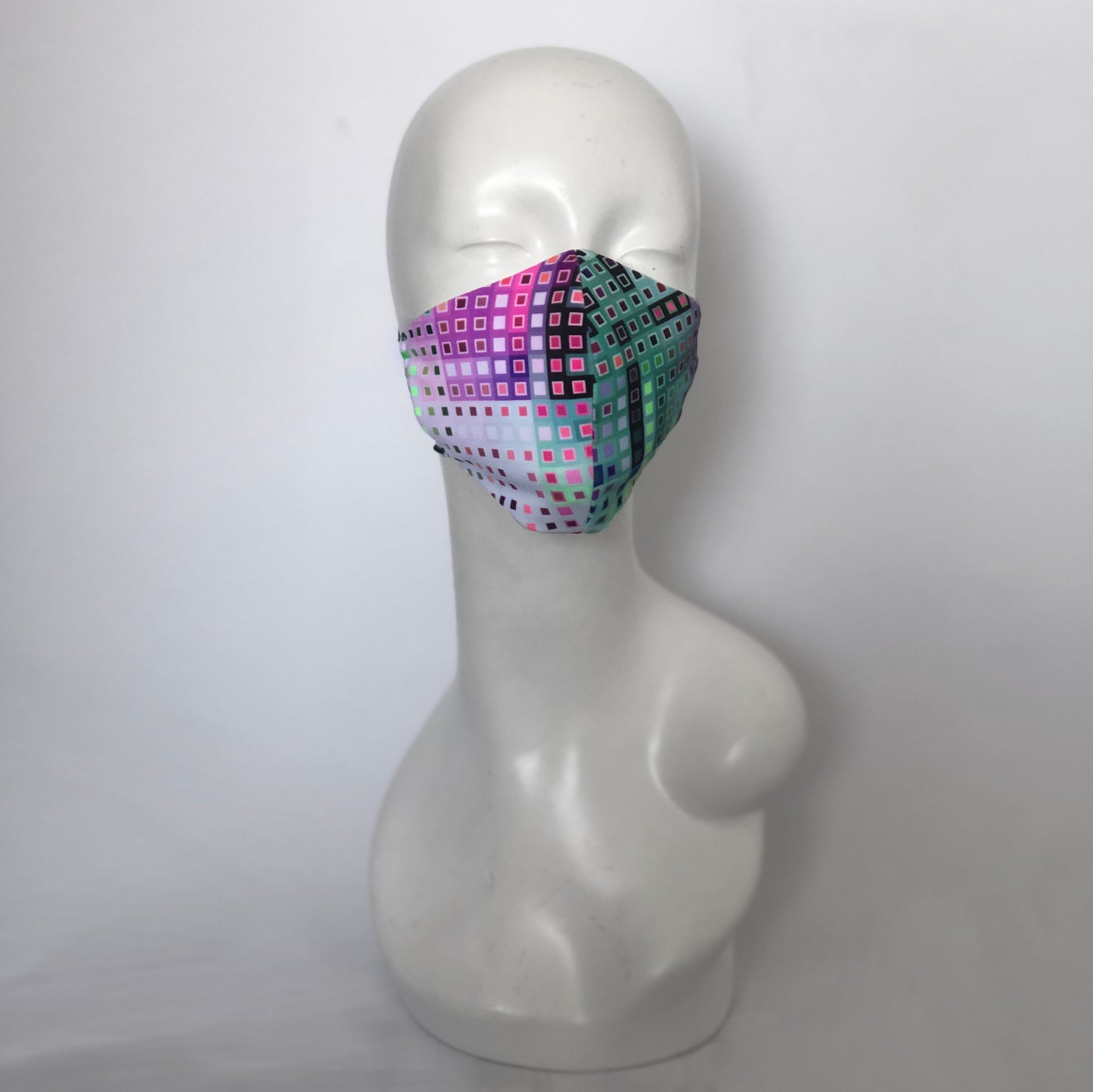 White Velvet Colorful Reversible Crown