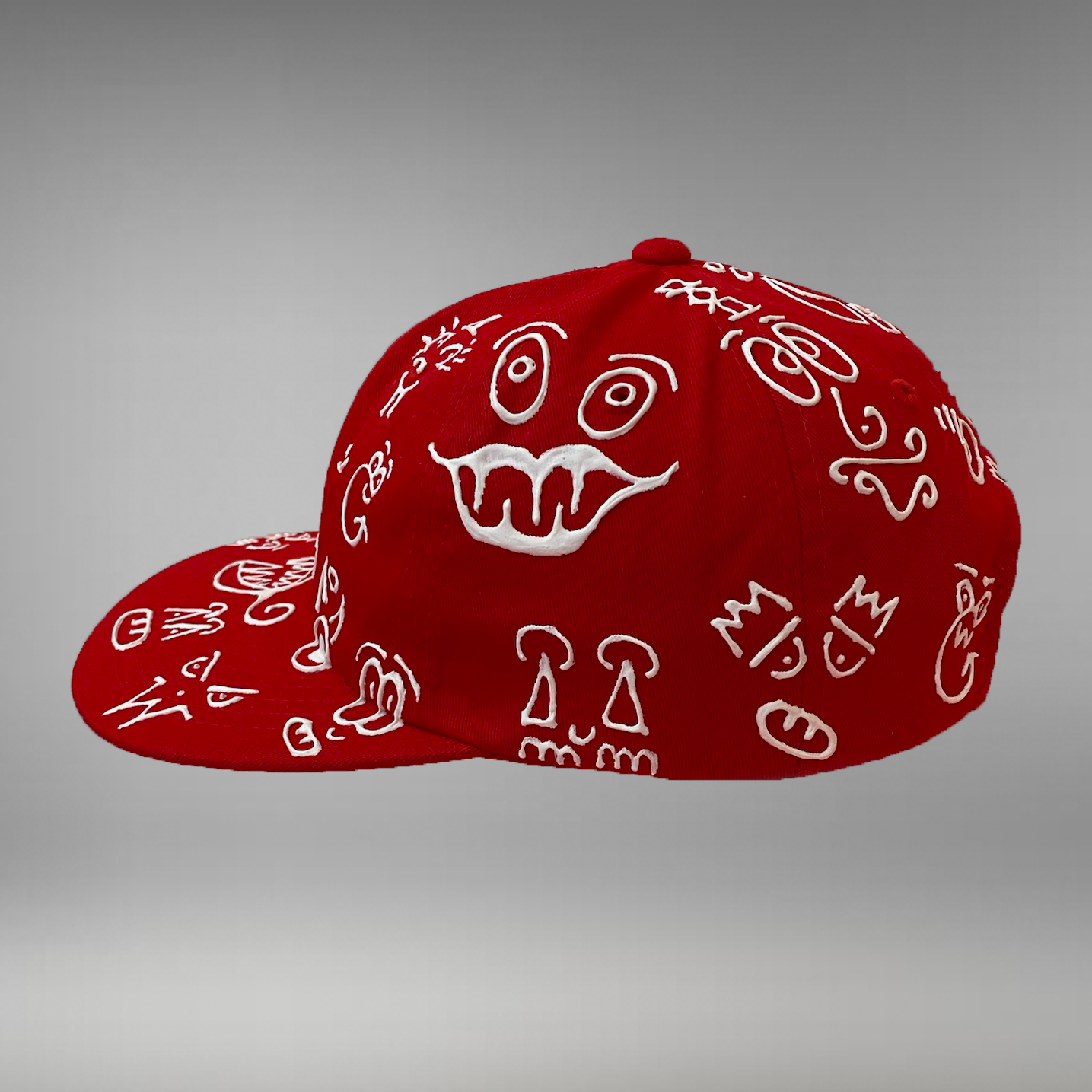 Red and White Cap