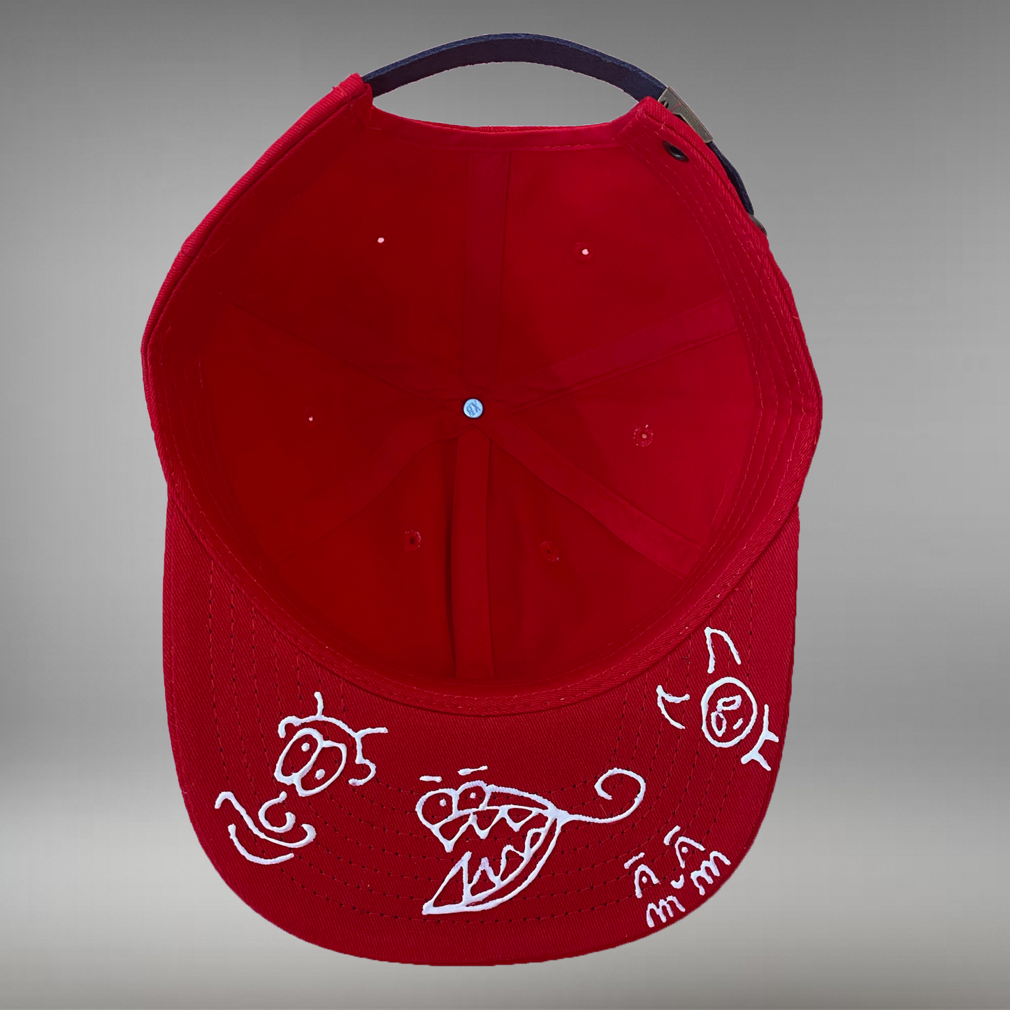 Red and White Cap