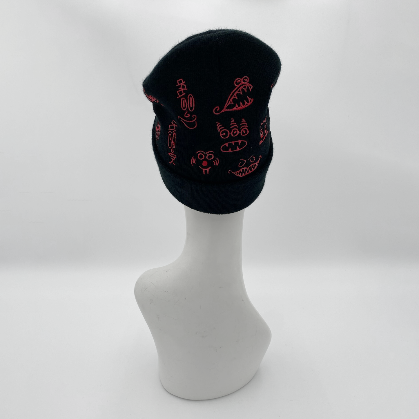Red Doodle Beanie